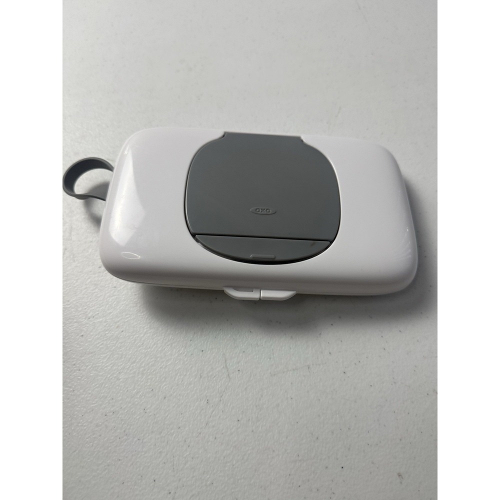 OXO Tot On-The-Go Travel Convenient Wipes Dispenser White/Gray